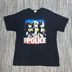 Anvil Men's Large The Police 2007 Tour Shirt Black‎ Short Sleeve Rock T-Shirt